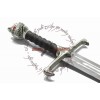 DIRE WOLF GAME SWORD KING OF THRONES JON 49inches SNOW LONG WHITE CLAW STEWARD LONGSWORD